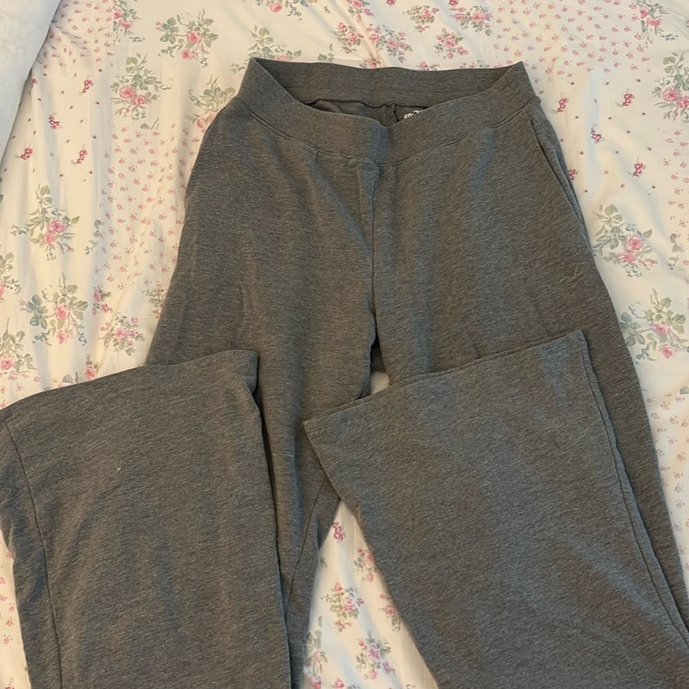 Hollister Grey Flare Sweatpants